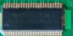2.5-V/3.3-V 16-bit buffer/driver, marked 41A35YK G4 ALVTH162244