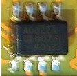Digital magnetic field sensor, marked AD022A LBN0751 40533