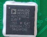 Video codec, marked ANALOG DEVICES ADV212BBCZ SURF -150 #1541 3304394.1 0.2 SINGAPORE