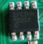 integrated circuit, marked EPC54N 9501X