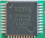 Highly productive programming logic (PLD) based on CMOS, marked ALTERA ERM3064A TI44-10N S BCB77 1503A