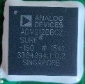 Video codec, marked ANALOG DEVICES ADV212BBCZ SURF -150 #1541 3304394.1 0.2 SINGAPORE