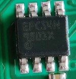 integrated circuit, marked EPC54N 9501X