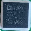 Video codec, marked ANALOG DEVICES ADV212BBCZ SURF -150 #1541 3304394.1 0.2 SINGAPORE