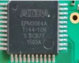 Highly productive programming logic (PLD) based on CMOS, marked EPROM ALTERA EPM3064A TI44-10N S BCB77 1503A