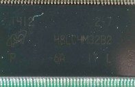 High resolution CMOS dynamic RAM, marked 1412 2-7 48LC4M32B2 P -6A IT L