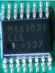 Low-voltage step-down regulator with synchronous rectification and internal switches, marked MAX1831 EEE 337