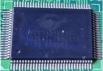 Memory module, marked CY7C1381KV33-133AXI TWN2113