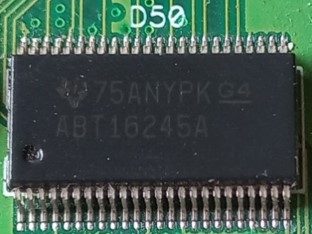Microcontroller, marked 75ANYPK G4 ABT16245A