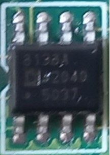 IC ADC driver, marked 8138A #2040
