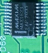 Regulator, marked MAXIM MAX1623EAP