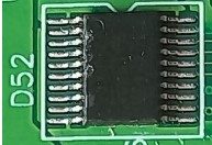 Microcircuit, marked LX245B 19K G4