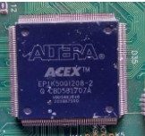 We program a logical integrated circuit, marked ALTERA ACEXТМ ЕР1К50QI208-2 Q СВD581707A