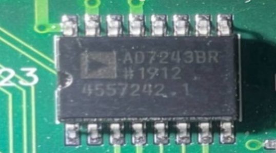 DAC microcircuit (12-bit), marked AD7243BR #1912 4557242,1