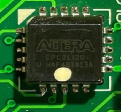 Microcircuit, marked ALTERA EPC2LI20 U HAF481813A