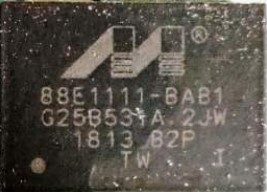 Microcircuit, marked 88Е111-ВАВ1 G25853YA 2JW