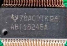 Integrated microcircuit, marked 76ACTTK ABT16245A