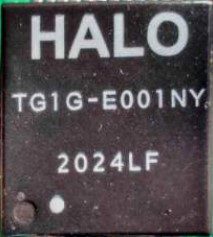 Microcircuit, marked TG1G-E001NY 2024LF
