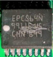 Microcircuit, marked EPCS64N 9911E V5