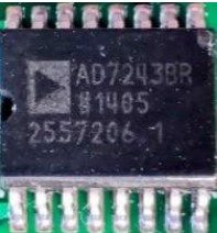 Microcircuit, marked AD7243BR