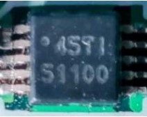 Microcircuit, marked TPS51100