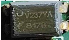 Microcircuit, marked V237YA 817B