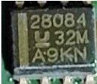 Microcircuit, marked 28084 32M A9KN