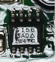 microcontroller, marked W47G