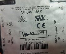 Isolated DC converters, marked VI-JW1-MZ 111511040187