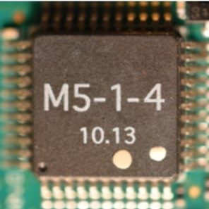 Microprocessor, marked М5-1-4 10.13