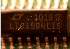 Microcircuits, marked LT 1019 e3 LTC1594LIS