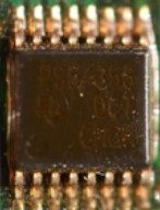Microcircuit of a rectifier with a Schottky barrier, marked PS54356 OCT CHGK