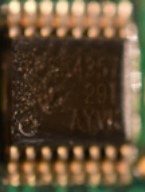 Microcircuit of a rectifier with a Schottky barrier, marked PS564357 29T AYVK