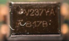 diode couple of a linear voltage regulator, marked V237YA F 817B