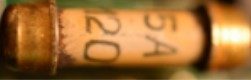 Fuse, marked 5А В1209