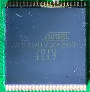 Microcircuit, marked AT49BV322DT