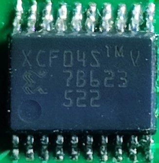 Microcircuit, marked XCF045