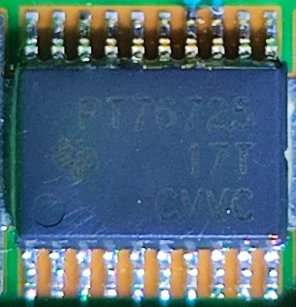 Microcircuit, marked PT76725