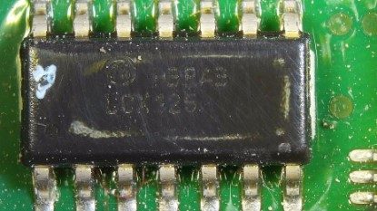 CMOS-buffer with quad bus — photo