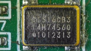 Clock oscillator of low voltage — photo