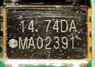 Microcircuit, marked MA02391 14. 74DA