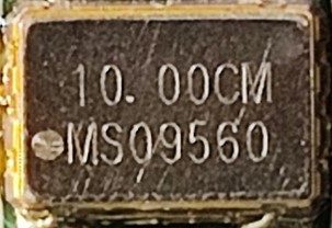 Microcircuit, marked MS09660 10. 00CM