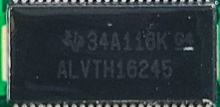 Transceiver, marked ALVTH16245 34A116K G4