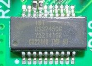 8-bit Bus Switch, marked QS3245QG Y52141GR GR22440 TWN AU