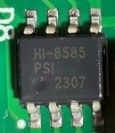 CMOS integrated circuit, marked HI-8585 PSI 2307
