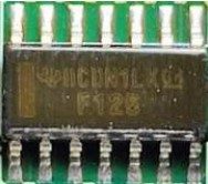 Microcircuit, marked 0CDN1LK F126