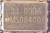 Microcircuit, marked 33. 00DA MS08400