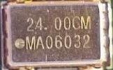 Microcircuit, marked 24. 00CM MA06032