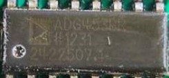 Microcircuit (RON SPST switch), marked ADG453BR #1231 2422507.1