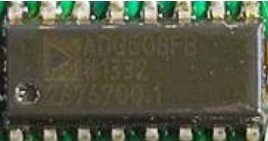 Microcircuit (8-channel analog multiplexer with fail-safe protection), marked ADG508FB #1332 2676700.1